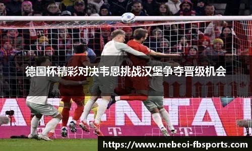 德国杯精彩对决韦恩挑战汉堡争夺晋级机会